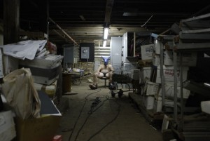 Minotaur performance at Gowanus studios by Rob Andrews