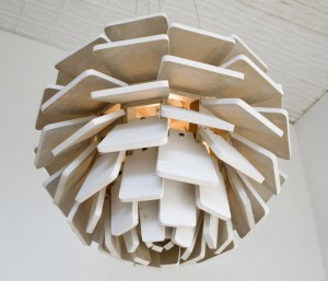 Artichoke Lamp by Letha Wilson